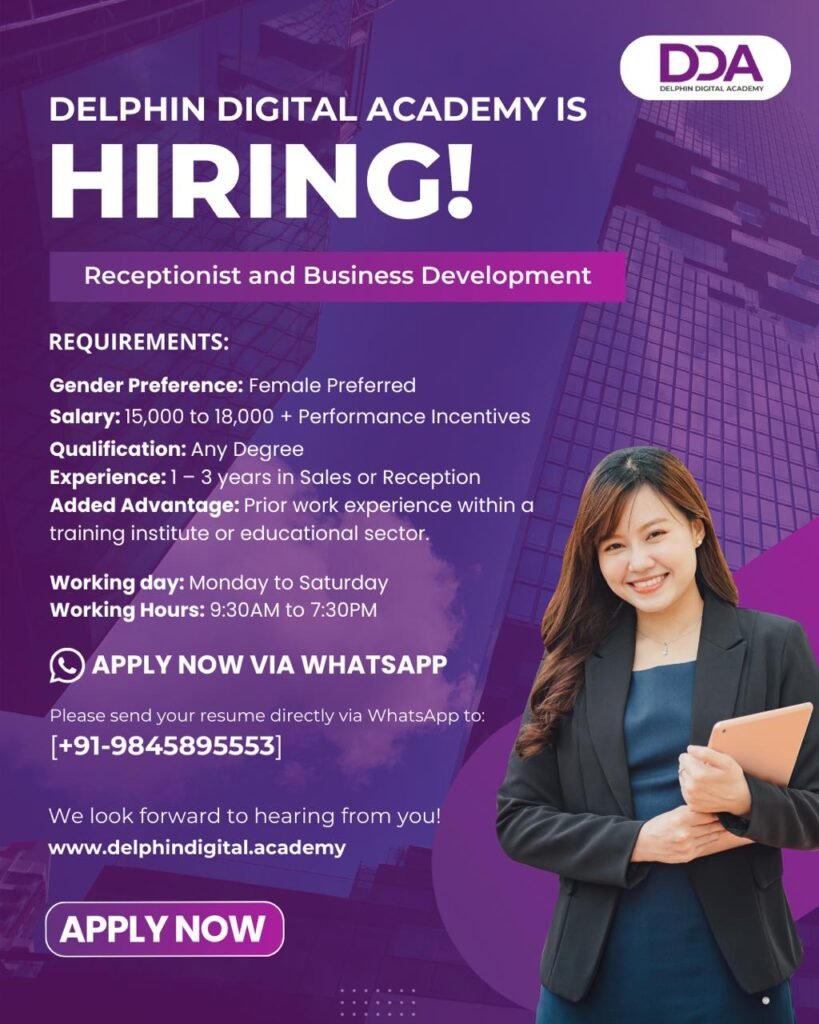 Delphin Digital Academy is Hiring Business Development Manager